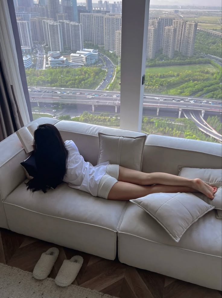 A Quiet Moment Above the City